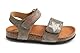 Pablosky Bio 516652 Sandale, grau, 36 EU Weit