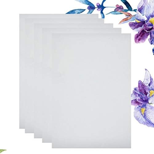 CHUNCIN - 5pcs Shrink Films Printable White Shrink Art Papers Sheets Art and Craft Supply DIY Drawing Project for Kids Classroom Teachers (White) 4 41B3RdgffJL. AC