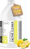 GELEAN Multi-Purpose Probiotic Enzyme Citrus Cleaner, 64oz - Pet Stain and Odor Remover - Concentrated - Professional & Home Strength Drains, Floors, Bathrooms, Toilets Trash Can, Made in USA