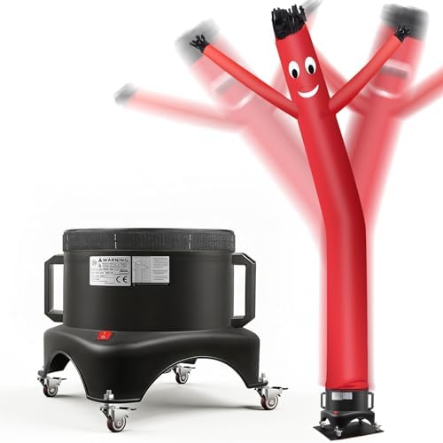 12FT Inflatable Dancing Man with 3/4HP Blower, Highly Durable and...