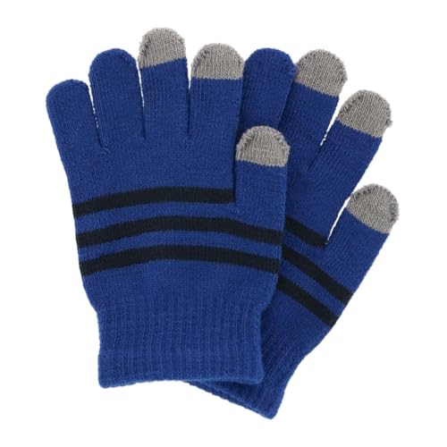 Image of Kids' One Size Striped Touchscreen Winter Glove
