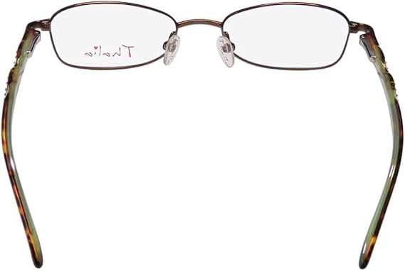 Thalia Trenza Womens/Ladies Designer Full-rim Spring Hinges Unique Design With Silicone Nose Pads Eyeglasses/Spectacles