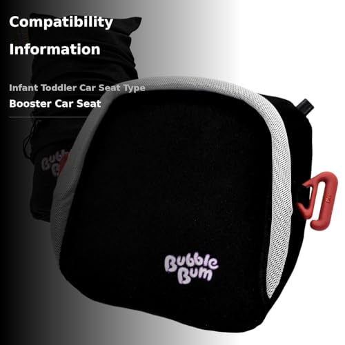 image for BubbleBum Inflatable Booster Car Seat – Foldable, Lightweight, Backl