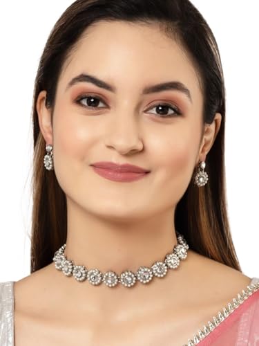Juego de joyas con cuentas de perlas DMZ-1605 el regalo ideal de plata 7