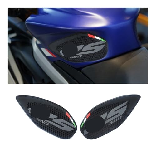 Eviter les rayures de réservoir avec la protection latérale genou TUONO RS660