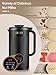 FOHERE Nut Milk Maker Machine, 6 in 1 35oz Soy Milk Maker for Homemade Almond, Oat, Soy, Baby Food, Plant-Based Milk and Dairy Free Beverages, with 12H Timer/Self-Clean/Keep Warm/Boil Water