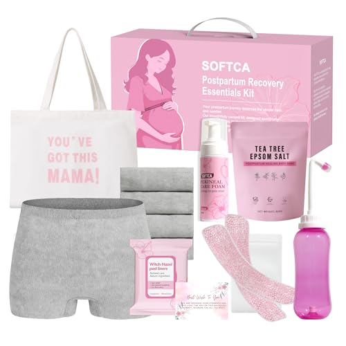 Postpartum Essentials Kit - Peri Bottle,Perineal Ice...