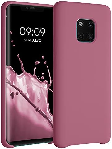 kwmobile TPU Silicone Case Compatible with Huawei Mate 20 Pro - Case Slim Phone Cover with Soft Finish - Teal Matte