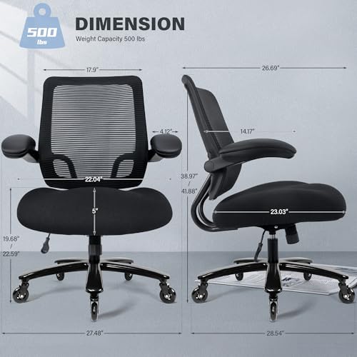 Heavy Duty Plus Size Office Chair with Ergonomic Design
