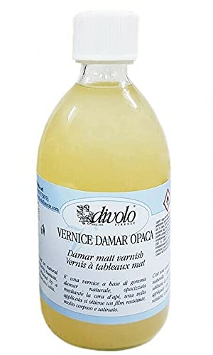 Divolo Vernice Damar Opaca da 1 Litro per Pittura
