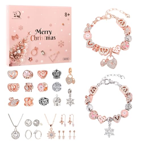 Naler Christmas Advent Calendar 2025, 24 Days Countdown Jewelry...