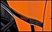SUBARU 2011-2014 WRX STi OEM Limited Black Fender Badge Emblem Garnish Set Pair