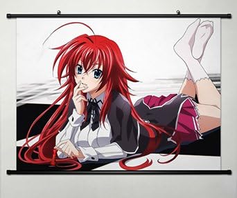 Home Decor High School DXD New Cosplay Wall Scroll Poster Rias Gremory 31.5 X 23.6 Inches- 010