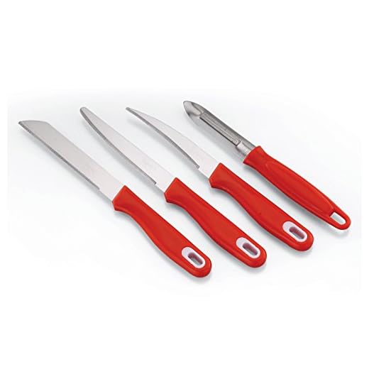 Pigeon - Ultra Stainless Steel Knife Set, Set of 4, Multicolour