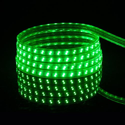Image of Vespa 5 Meter Waterproof LED Strip Light Green - Energy Saving Rope Light for False Ceiling, Room Decor, Diwali, Christmas & Home Decoration