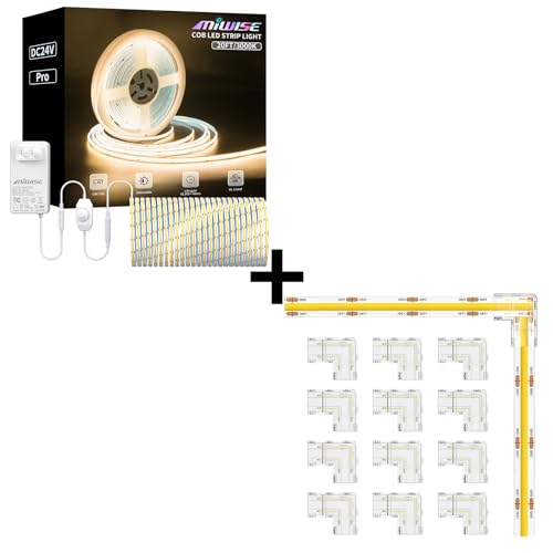 Tira LED COB MIWISE 6.1 m Luz Cálida 3000K Dimmable miniatura 1