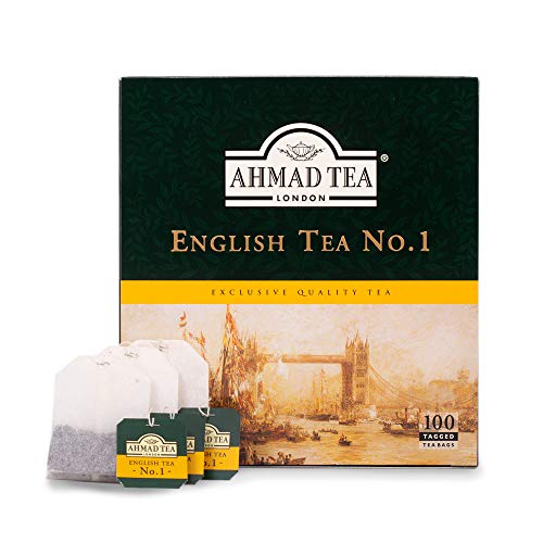 Ahmad Tea English Tea No. 1, Té Verde, 200g, 100 Tea Bags - Imagen 7