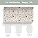 Boho Fairies Baby Changing Pad Covers for Boys Girls Cute Fairytale Girl Bunny Bird Daisy Leaves Fitted Change Table Pad Covers Mats Spring Garden Soft Diaper Changing Table Sheets 32''×16''