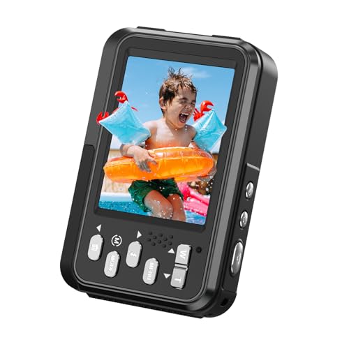 Lecran 4K 防水 デジカメ IP68 4800万画素 デジタルカメラ オートフォーカス...