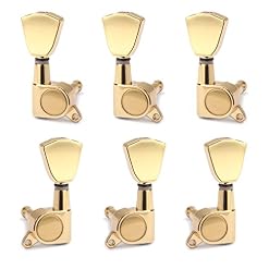 Non-brand 6 Mécaniques pour guitare électrique d’accordage de guitare Ratio : 1 : 18 pour LP - Les Beatles, Paul McCartney, John Lennon, RIngo Starr, George Harrison Non-brand 6 Mécaniques pour guitare électrique d'accordage de guitare Ratio : 1 : 18 pour LP – Image 2