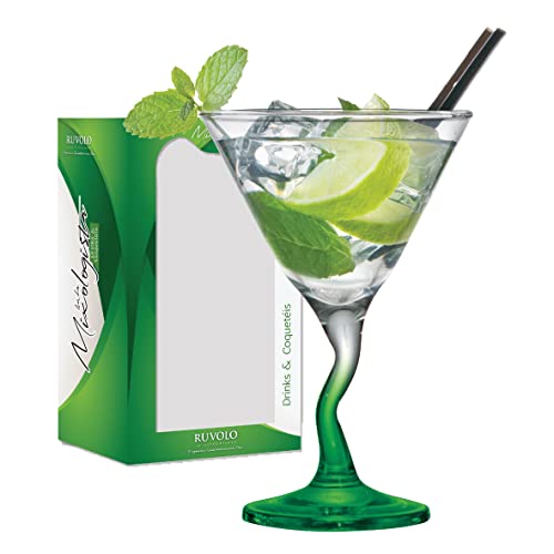 Taça Martini Twister Haste Verde