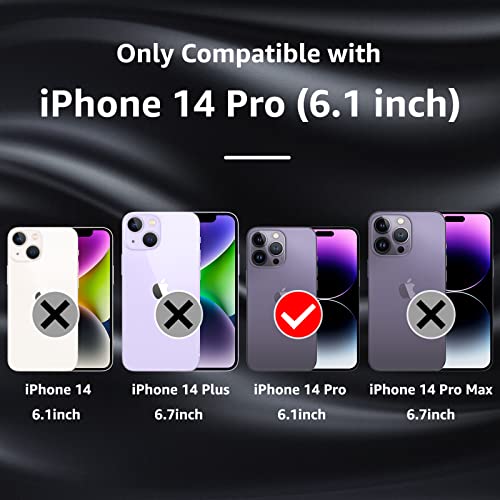 Coque iPhone 14 Pro silicone gris avec protection camera MagSafe - 2