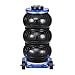 VEVOR Air Jack, 3 Ton/6613 lbs Triple Bag Air Jack, Airbag with Six Steel Pipes, Lift Up to 17.7 inch/450 mm, 1-6 s Fast Lifting Pneumatic with Long Handle & Rubber Pad for Cars, SUVs, Pickup Trucks