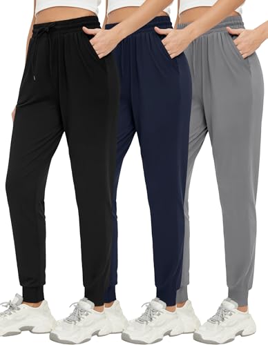 Amazon.com: MCPORO Womens Joggers with Pockets & Drawstring