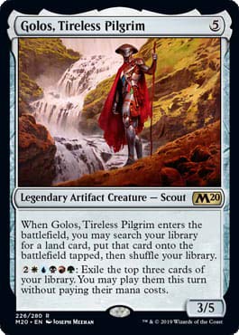 Amazon.com: Magic: The Gathering - Golos, Tireless Pilgrim - Foil