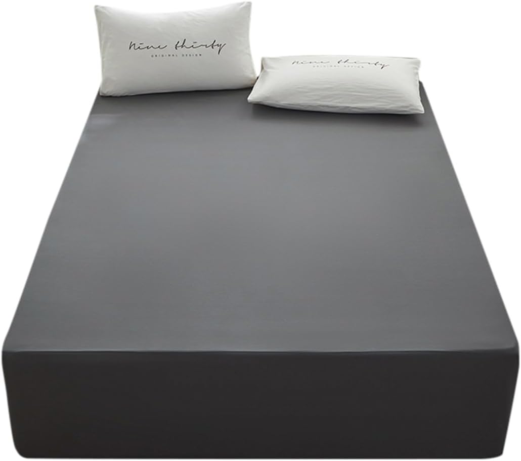 rushrushlulu Soft and Microfiber Twin Fitted Bed Sheet only Fits 15inches Bed