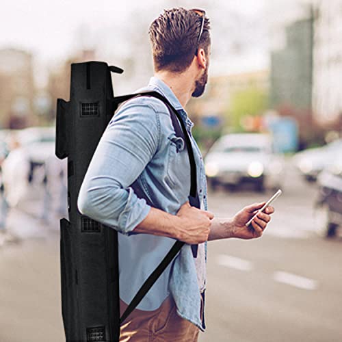 Gse Games & Sports Expert 3X4 Soft Pool Cue Case Billiard Pool Cue Stick Carrying Bag- Holds 3 Butts And 4 Shafts (Black) #TOP5