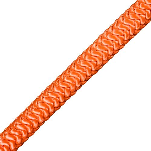 ProClimb Better Grab Steel Core Flipline Kit (1/2 inch x 12 feet) - Adjustable Tree Lanyard, Low Stretch, Cut Resistant – for Fall Protection, Arborist, Tree Climbers