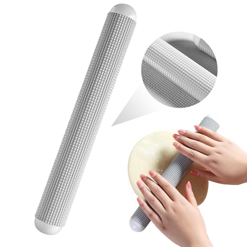 Mengger Rodillo Cocina, Rodillo Cocina Amasar Rodillo para Amasar Rodillo de Amasar Rodillo de Cocina Rodillo de Repostería para Extender y Amasar Masa Fresca, Pizza, Galletas, Raviolis,Pastelería