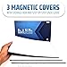 Powerful Magnetic Vent Covers (3-Pack) That Will Never Fall Off (Upgraded Design) - for Sealing Floor/Wall/Ceiling Registers of Width 7.25