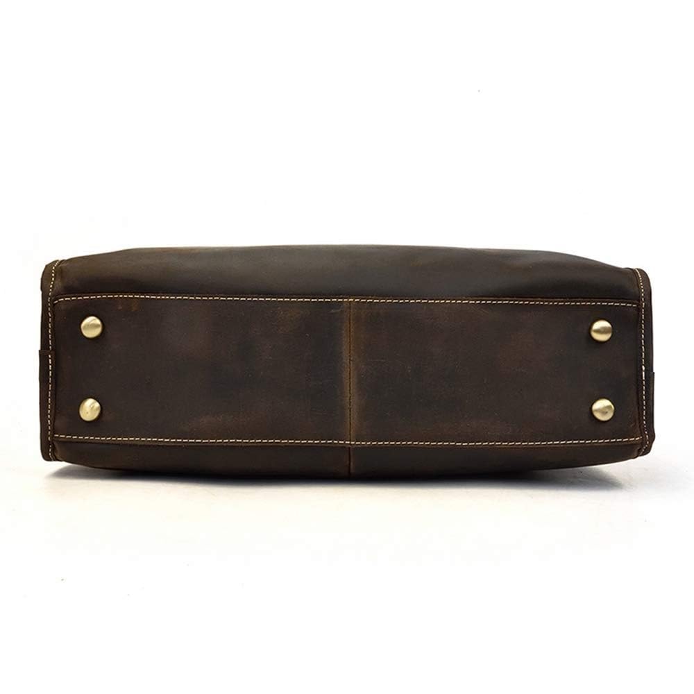 torba na ramię skórzana teczka dla mężczyzn 15-calowy laptop crossbody torba listonoszka etui do podróży służbowej teczki do pracy