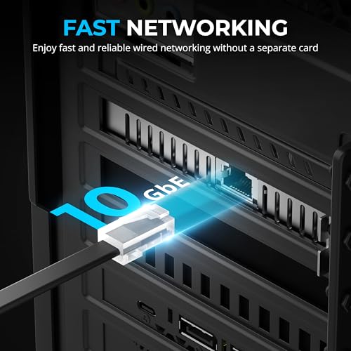 Scheda aggiuntiva PCIe 3.0 x4 con slot SSD NVMe 10GbE e 3X M.2, dissipatore di calore in alluminio senza attrezzi, supporta 2230/2242/2260/2280, nessuna biforcazione richiesta, compatibile con - Hdd - Immagine 4