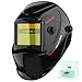 YESWELDER Auto Darkening Welding Helmet, Blue Light Blocking, 1/1/1/1 True Color Solar Powered Welding Hood with 2 Arc Sensors, Wide Shade 3.5/9-13 Welder Mask for TIG MIG ARC and Grind
