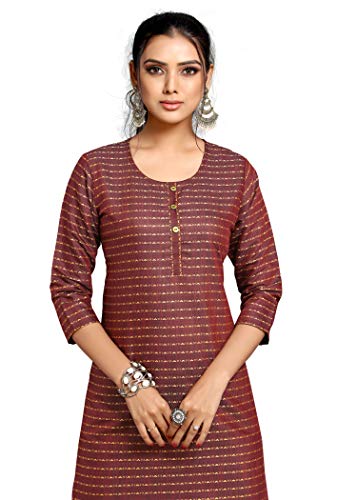 Image of Shiv Textiles Women's Cotton Regular Fashion Kurti