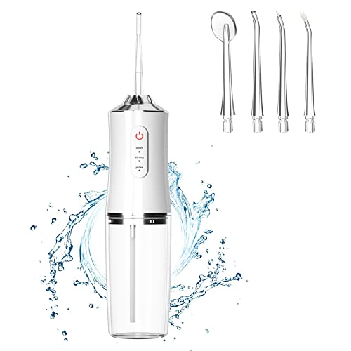 KLiHDSM Dental Floss Cleaner, Electric Portable Travel Denta