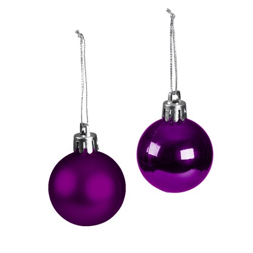 Jago 36 palline per albero di Natale colore e