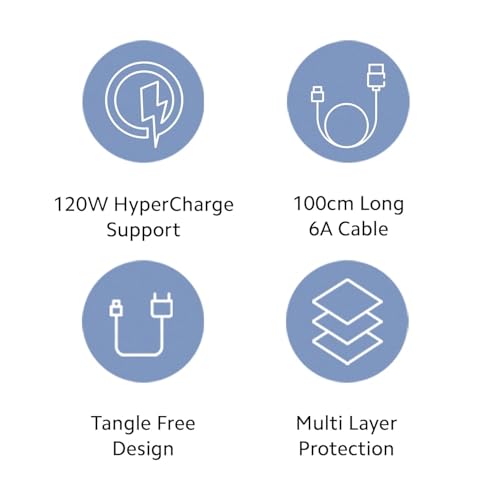 Image of MI Original 67W Mobile Data Charging Cable for Redmi Note 13 Pro /12 Pro /11 Pro 5G /11S /9 pro /11 /10 Pro max /Poco X5 /X4 Pro /M5 Pro /M4 /X3 pro /Mi 14 /Mi 11 Ultra /11 Lite Ne /11t / Hyper Charge Turbo (APR140)