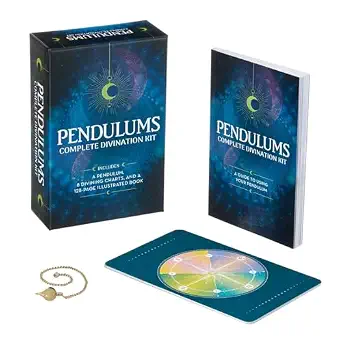 Pendulums Complete Divination Kit: A Pendulum, 8 Divining Charts, and a 128-Page Illustrated Book