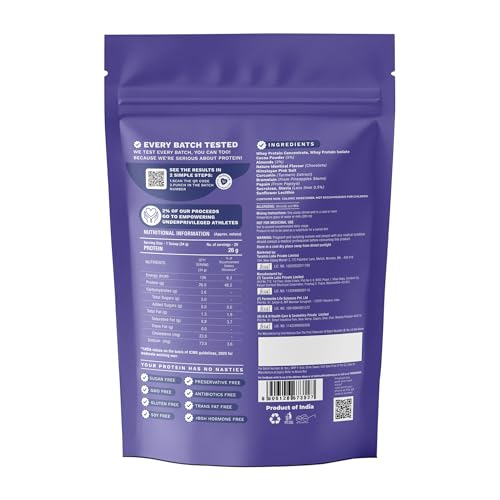 Image of Foodstrong Whey Protein Powder (Concentrate + Isolate), 100% Hormone Free Grass-Fed Whey, 26G Protein & 6.6G BCAA, Chocolate Almond, With Turmeric & Digestive Enzymes, 1KG