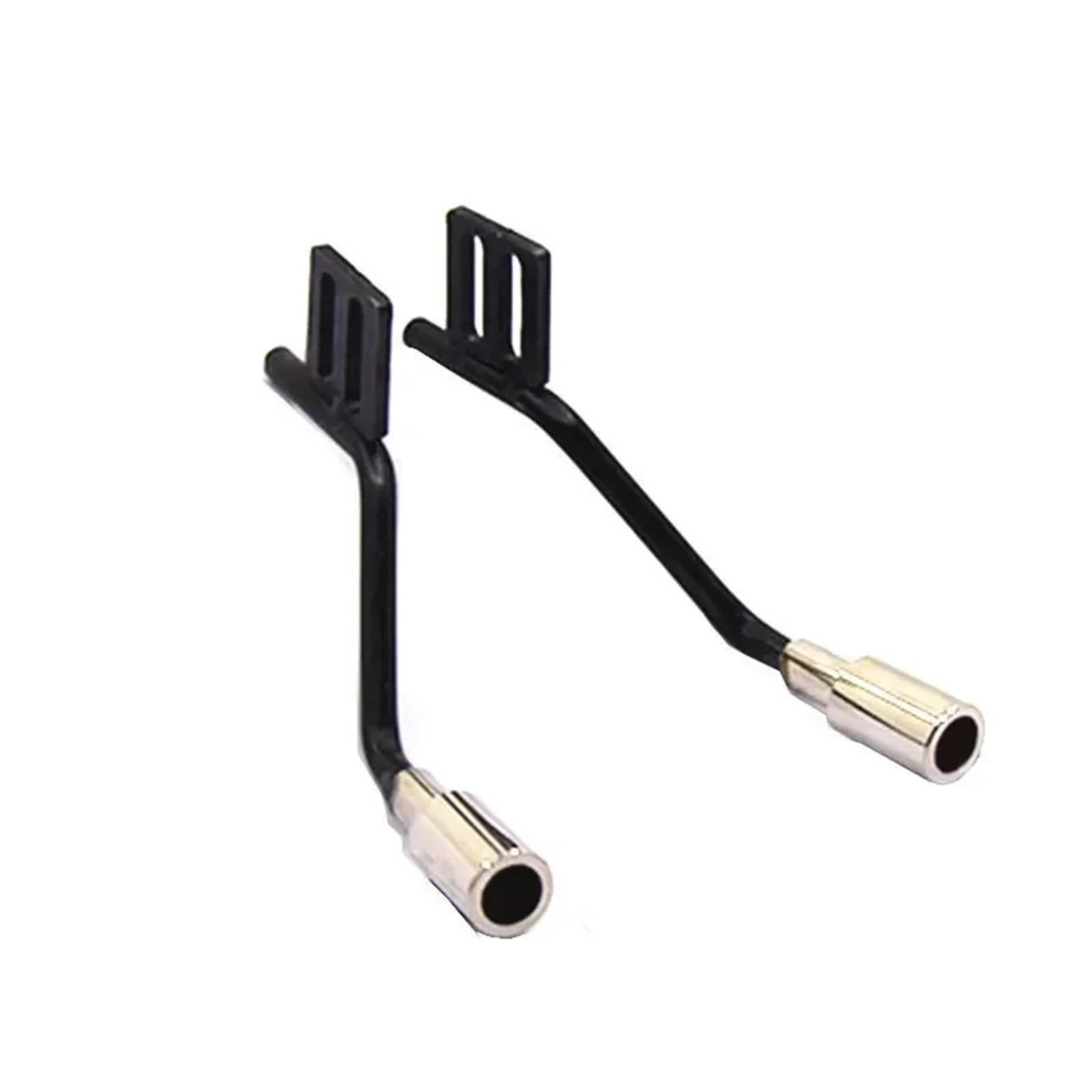 1Pair Metal Simulation Exhaust Pipe Gas Vent for Trax-xas Trx4 for Defender for Bronco SCX10 Rc Car Parts Exhaust Manifold