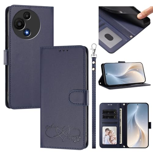 �X�}�z�P�[�X �Ή��@�� for TCL 60 SE NXTpaper �X�}�z�P�[�X�y�J�[�h�E�������[�X���b�g�t�� �E�H���b�g�f�U�C�� �t���b�v�X�^���h �����h�~�@�\�zBlue