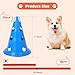 Hoguyexila Dog Agile Course Backyard Set, Complete Dog Obstacle Kit with 12 Cones, 6 Agile Poles and Carry Bag for Training & Backyard Fun