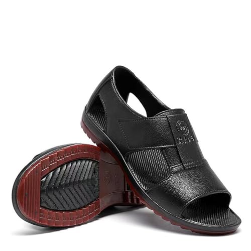 Men's Sandals Summer Casual Soft Sole Non-slip Wear-resistant Beach Shoes - Main Image