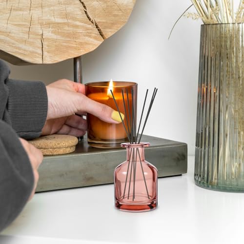 Diffuseur de parfum en verre marron 150ml Cabilock pour huiles essentielles
