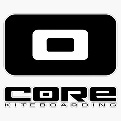 Adhesivo de vinilo de Kiteboarding Core impermeable para laptop, pared, ventana, 5 pulgadas