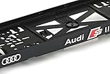 nummernschildhalter audi a6 4f Passend für jedere Kennzeichnen 520 x 110 mm EU Standardgröße